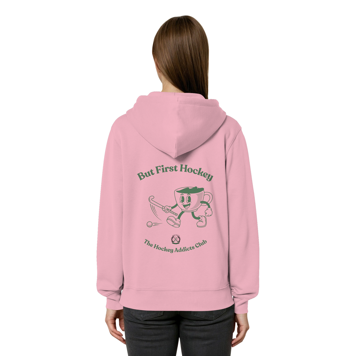 But First Hockey - Organic Relaxed Zipper - Hockeycarl