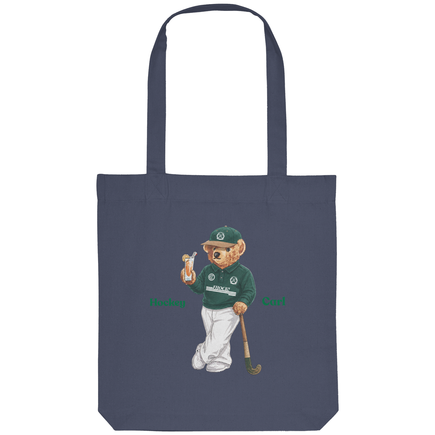 Hockeycarlbear - Organic Tote-Bag - Hockeycarl