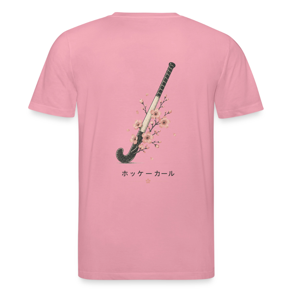 Hockeycarl Sakura Stick Unisex T-Shirt – Bio-Baumwolle - Lila Traum