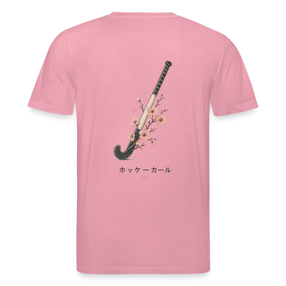 Hockeycarl Sakura Stick Unisex T-Shirt – Bio-Baumwolle - Lila Traum