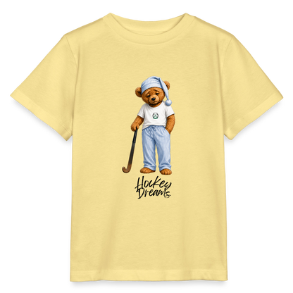 "Hockey Dreams" Kinder T-Shirt - Gelb Viva 