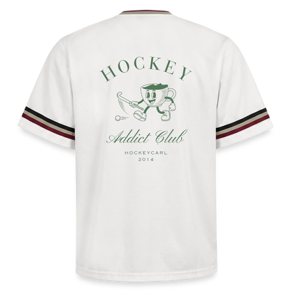 Hockeycarl Hockey Addict Mesh Trikot - Offwhite/Bordeaux