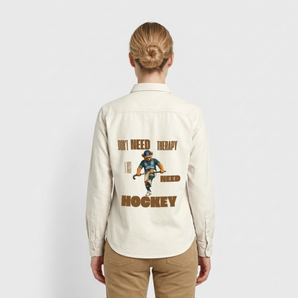 Hockeycarl “Don’t Need Therapy” Shirt - Natur