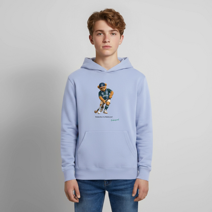 Hockeybear Teen Hoodie - Sky
