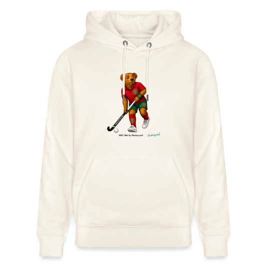 Hamburger Polo Club HPC-Bär Hoodie – Hockeybear by Hockeycarl - Naturweiß 