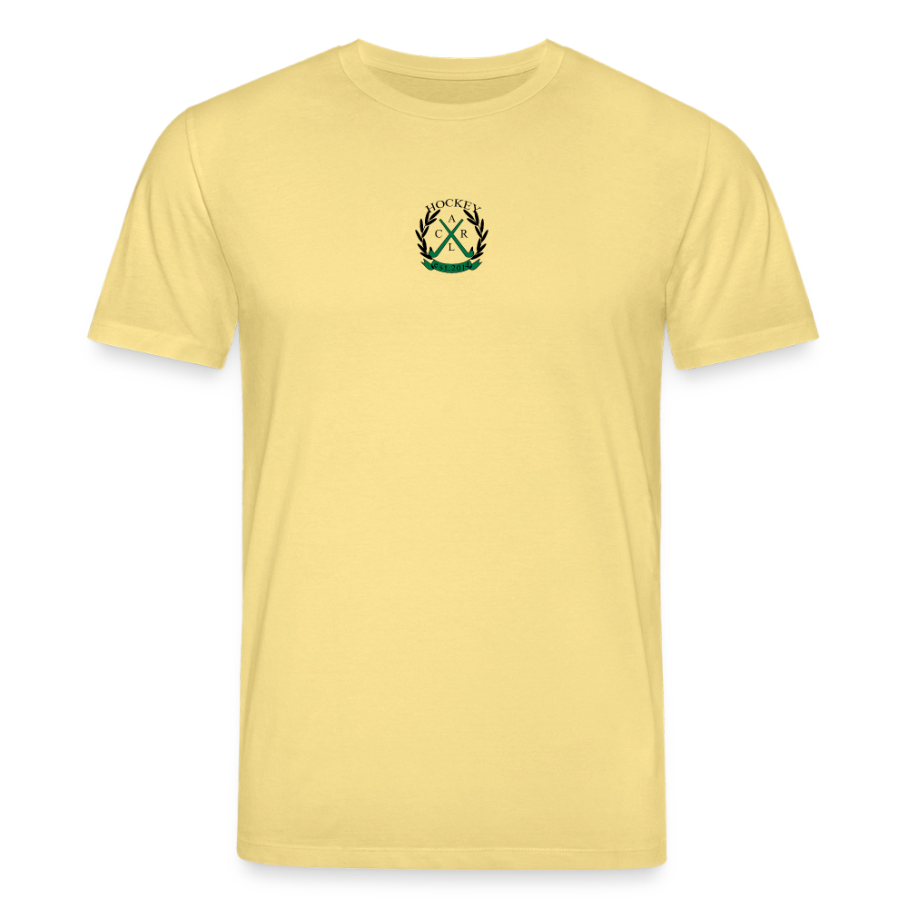 Hockeycarl Sakura Stick Unisex T-Shirt – Bio-Baumwolle - Gelb Viva 