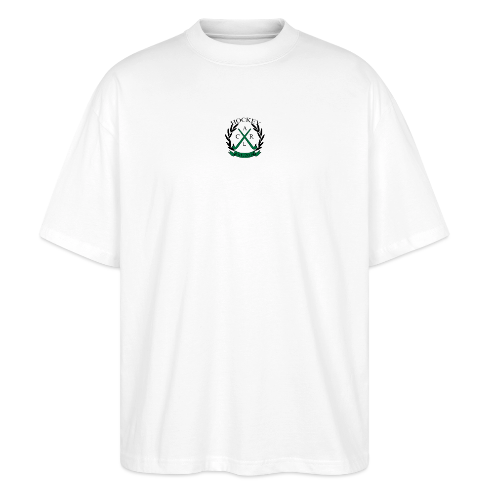 Hot Boys Like Hockey – Organic Oversized Shirt - Weiß
