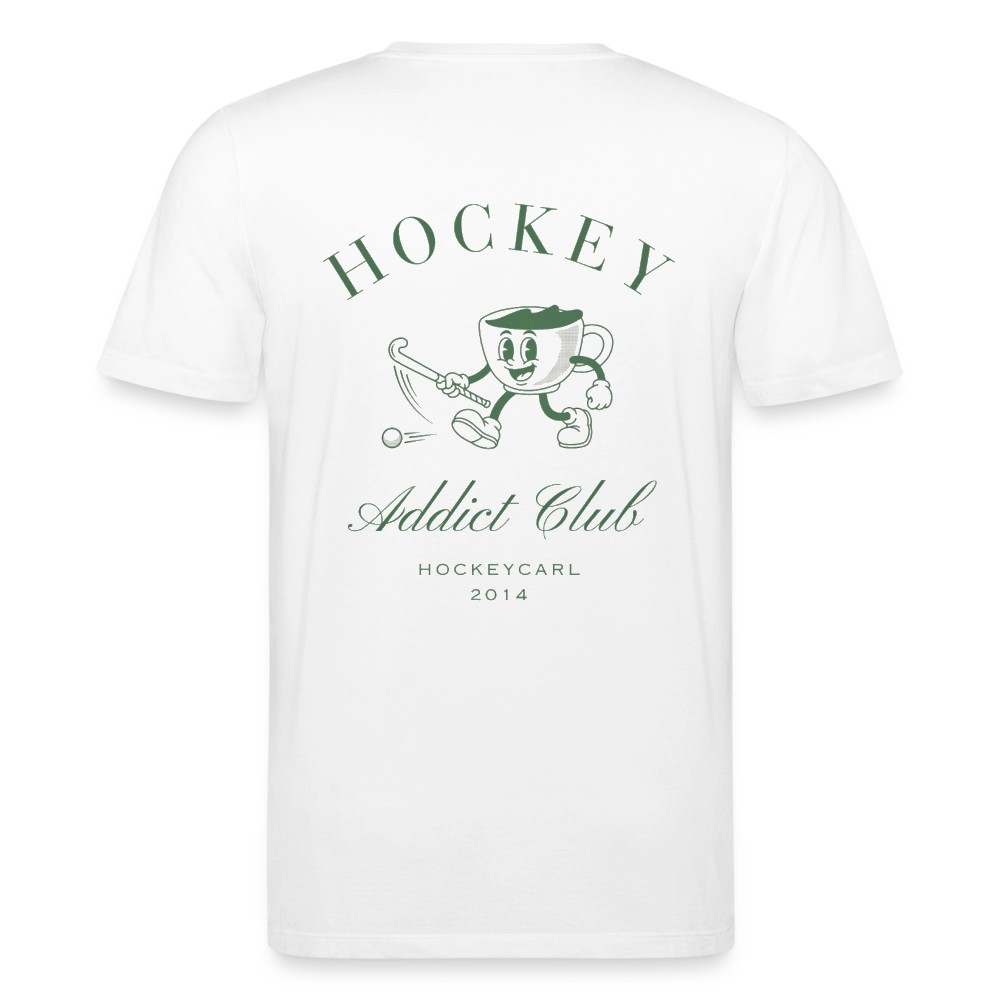 Hockey Addict Club – Organic Unisex T-Shirt - Weiß