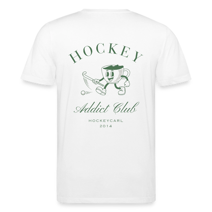 Hockey Addict Club – Organic Unisex T-Shirt - Weiß