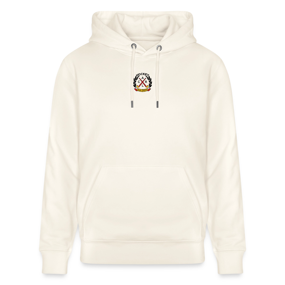 "Sunday Hockey Club" Hoodie – Unisex Bio-Hoodie - Naturweiß 