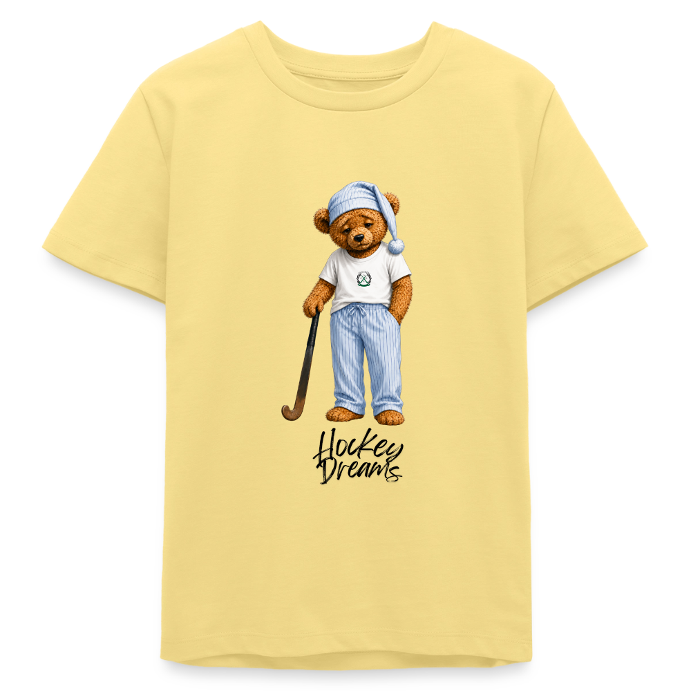 "Hockey Dreams" Teenager T-Shirt - Gelb Viva 