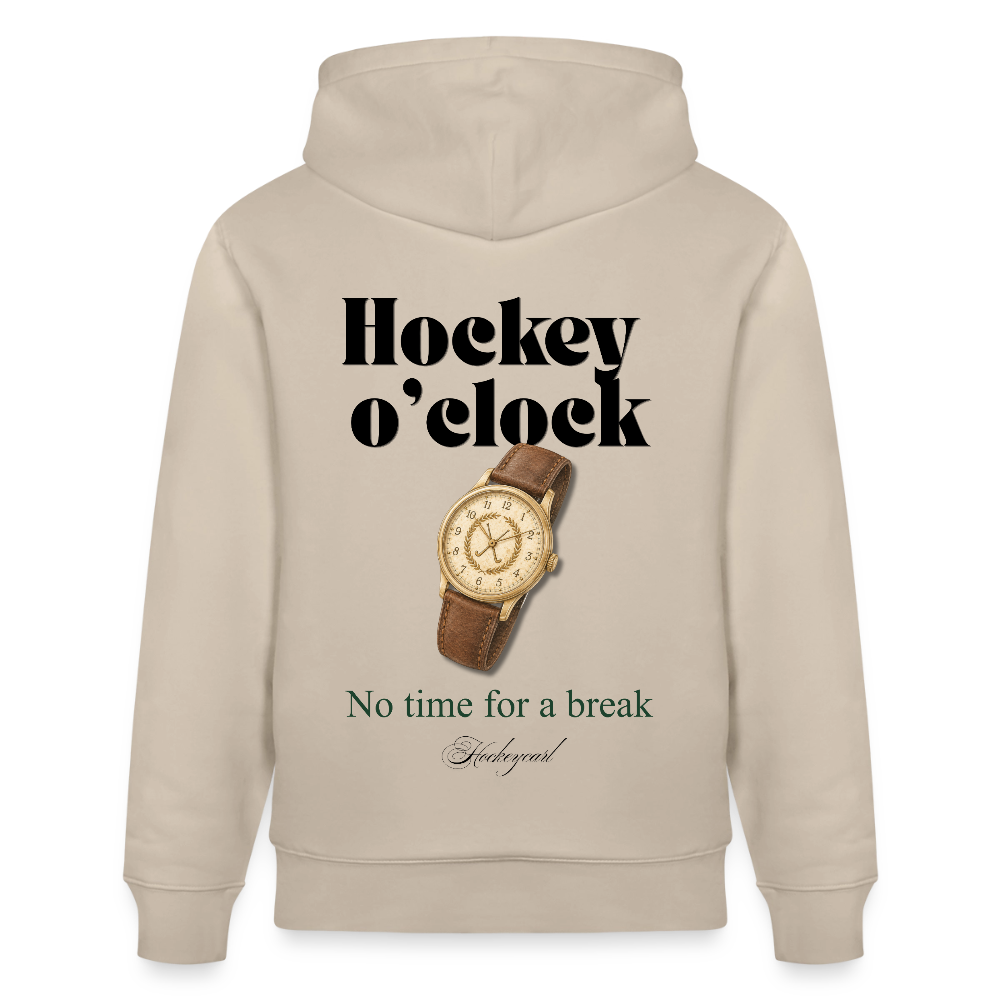 Hockey O’Clock – Organic Unisex Hoodie - Beige
