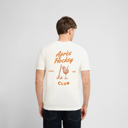 Unisex Bio T-Shirt – Aprés Hockey Club - Naturweiß 