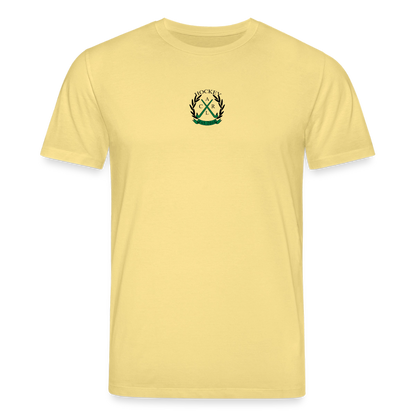 Hockey Addict Club – Organic Unisex T-Shirt - Gelb Viva 