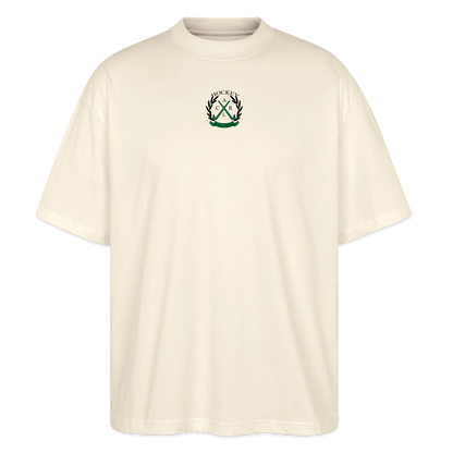 Pretty Girls Love Hockey – Organic Oversized T-Shirt - Natur