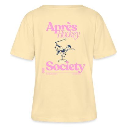 Après Hockey Society – Organic Frauen T-Shirt - Creme