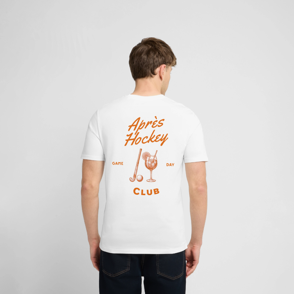 Unisex Bio T-Shirt – Aprés Hockey Club - Weiß