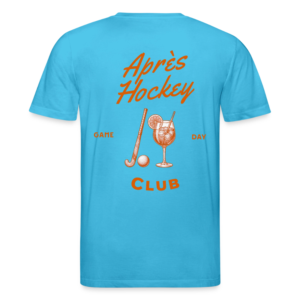 Unisex Bio T-Shirt – Aprés Hockey Club - Aquablau