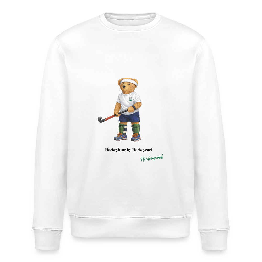 Hockeybear Organic Unisex Sweater - Weiß