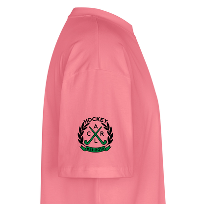 Hockeycarl Field Hockey Club Oversized T-Shirt – Vintage Backprint - Pink 