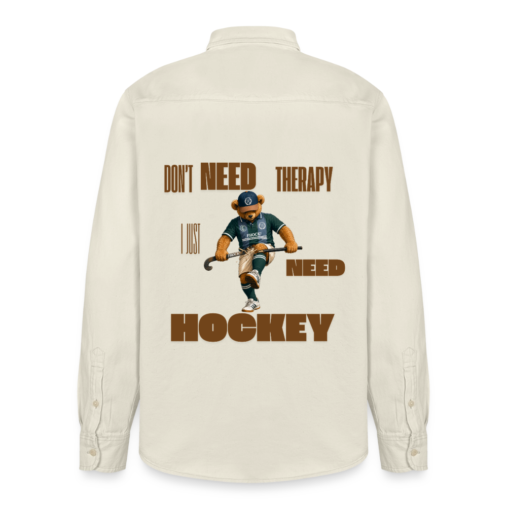 Hockeycarl “Don’t Need Therapy” Shirt - Natur