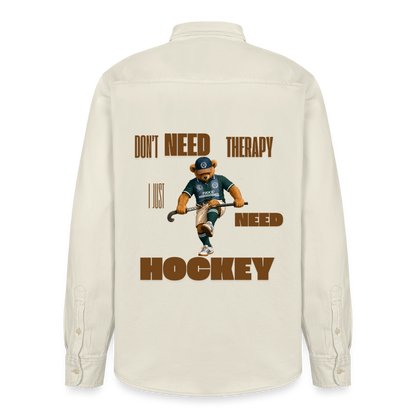 Hockeycarl “Don’t Need Therapy” Shirt - Natur