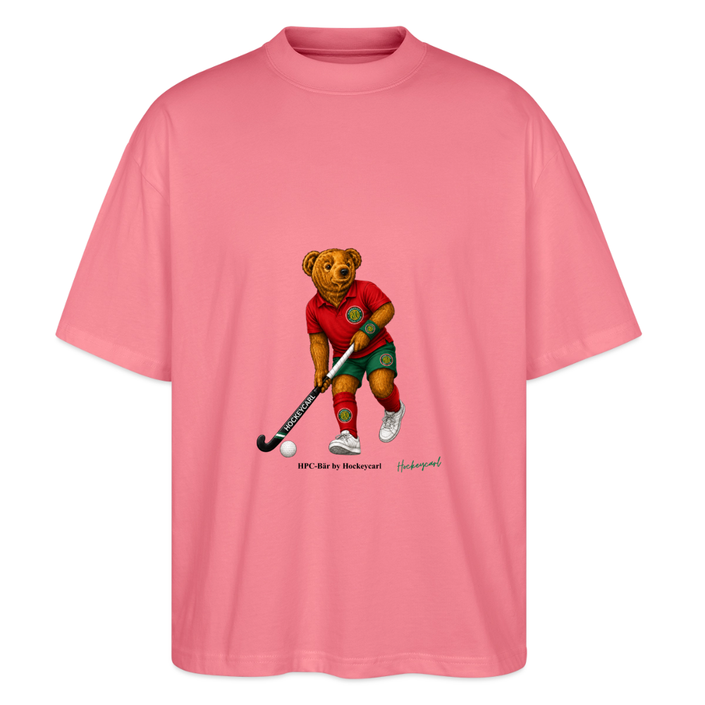 Hamburger Polo Club HPC-Bär Oversized T-Shirt – Hockeybear by Hockeycarl - Pink 