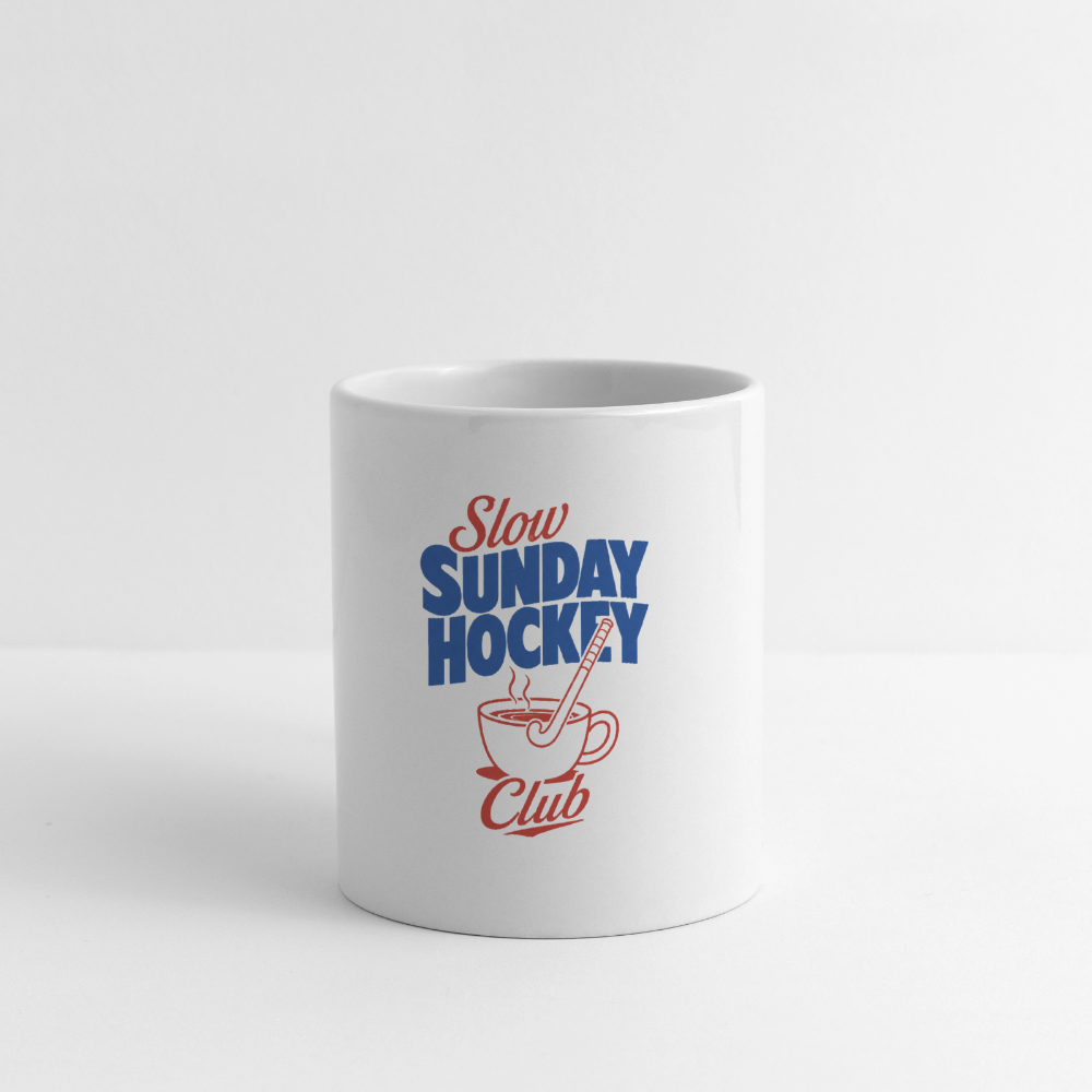 Slow Sunday Hockey Club Tasse - Weiß