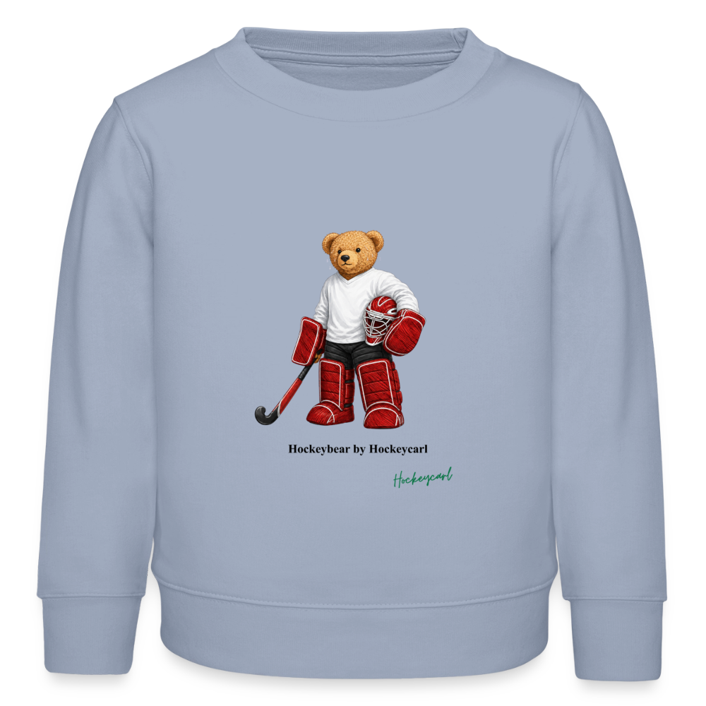 Hockeycarl Kinder Bio-Sweatshirt „Hockeybear“ - Lavendel-Violett