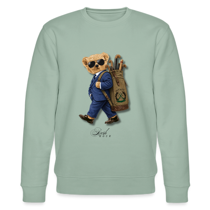 Rush Hour Hockey Bear Unisex Sweater – Vintage Hockey Lifestyle - Helles Graugrün