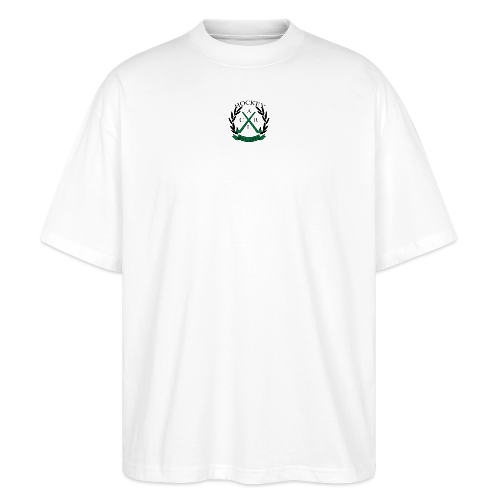 The Most Important – Love & Hockey Oversized Organic T-Shirt - Weiß