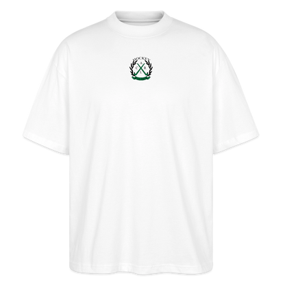 The Most Important – Love & Hockey Oversized Organic T-Shirt - Weiß