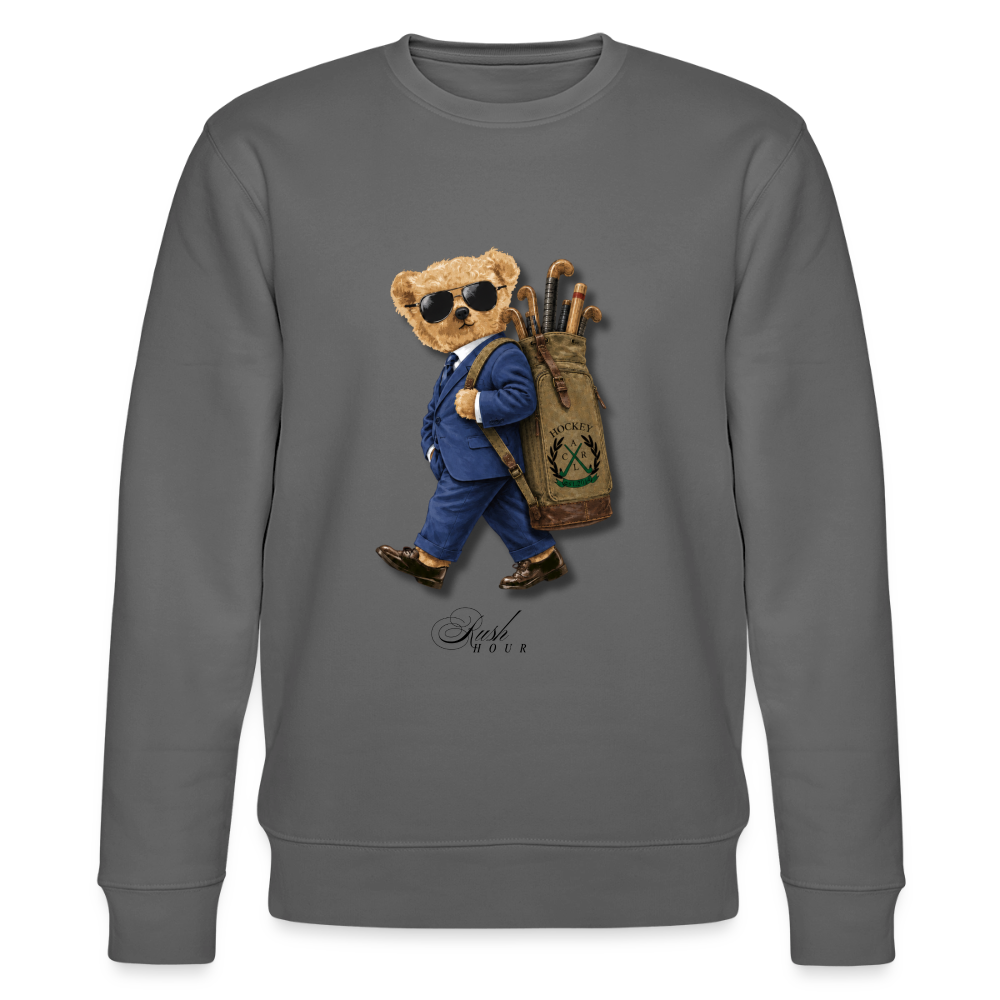 Rush Hour Hockey Bear Unisex Sweater – Vintage Hockey Lifestyle - Anthrazit