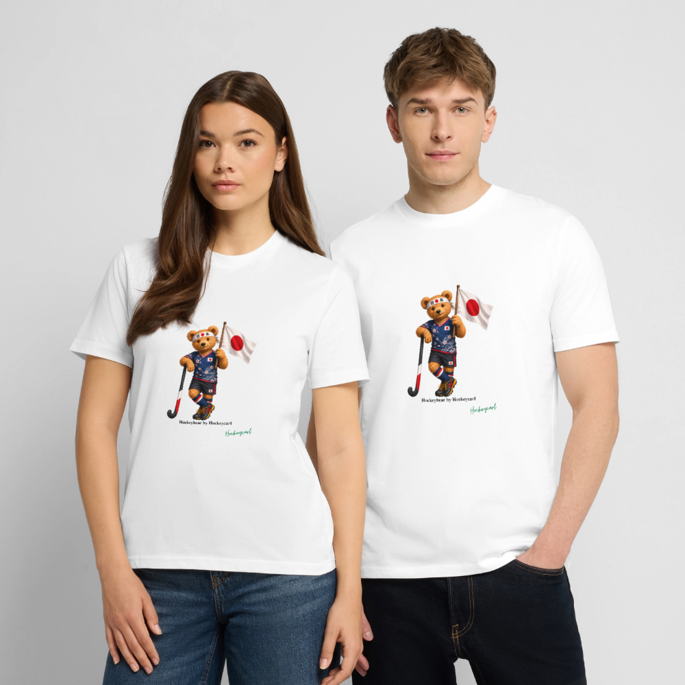 Hockeybear Japan – WM Fanshirt | Hockeycarl - Weiß