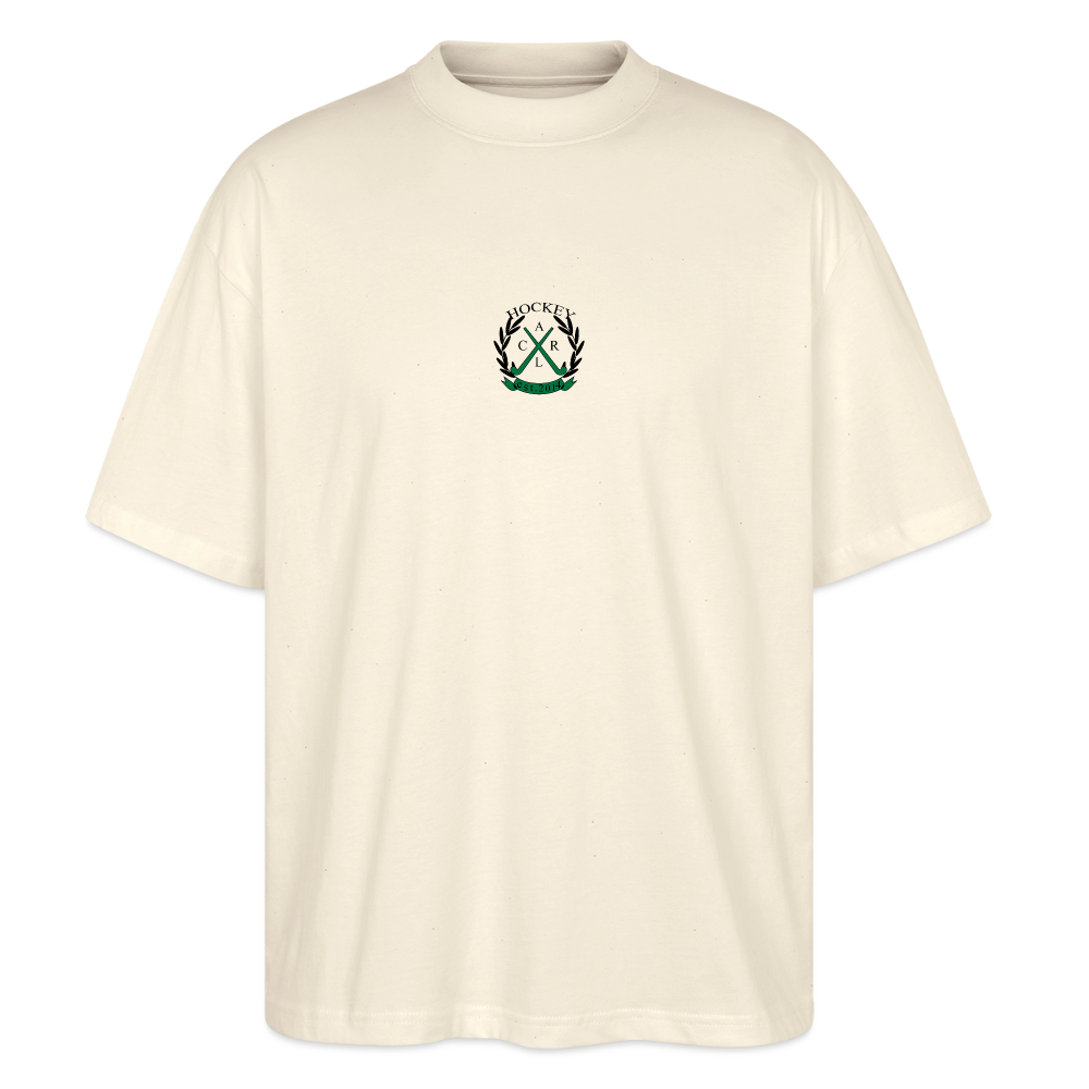 Like Hard Hits Field Hockey Oversized T-Shirt - Natur
