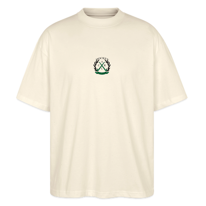 Like Hard Hits Field Hockey Oversized T-Shirt - Natur