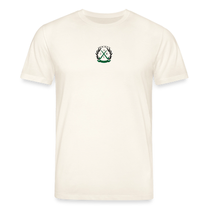 Hockeycarl Sakura Stick Unisex T-Shirt – Bio-Baumwolle - Naturweiß 