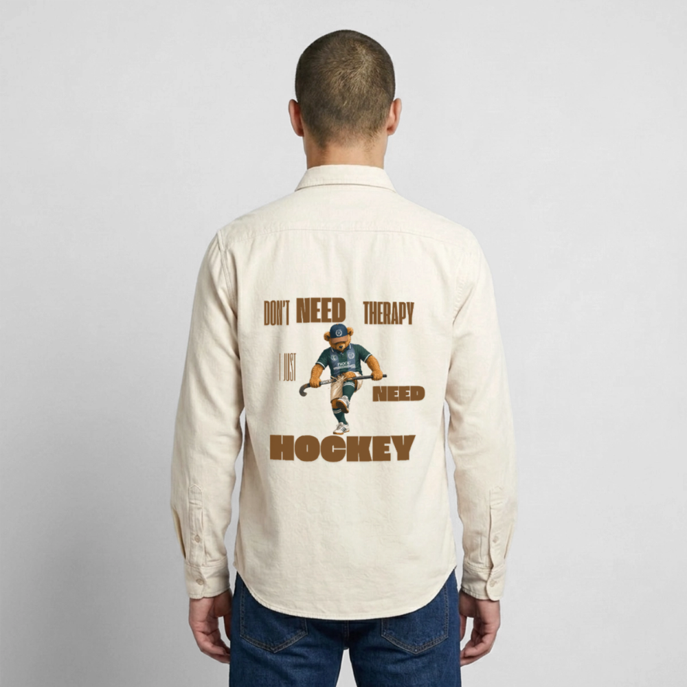 Hockeycarl “Don’t Need Therapy” Shirt - Natur