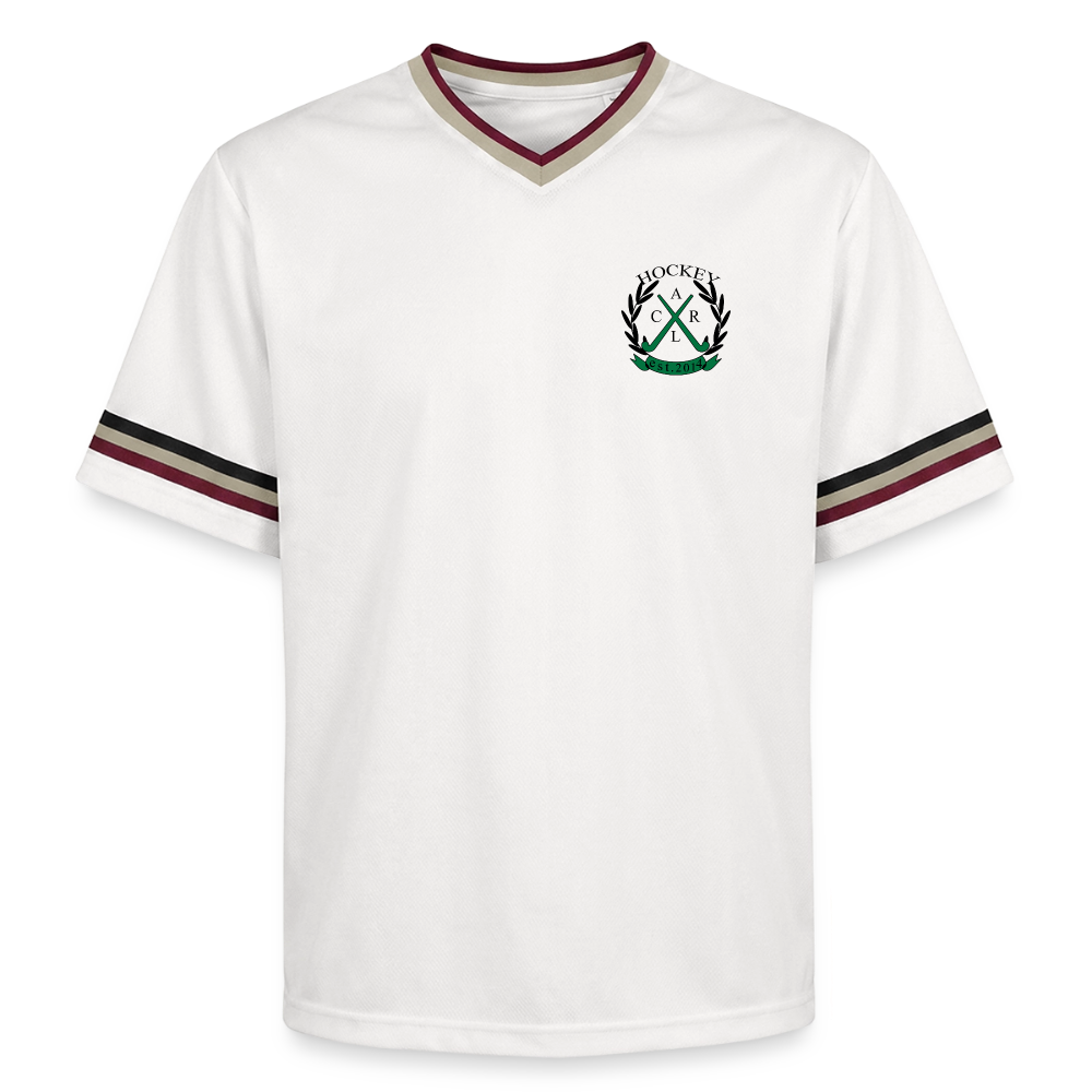 Hockeycarl Hockey Addict Mesh Trikot - Offwhite/Bordeaux