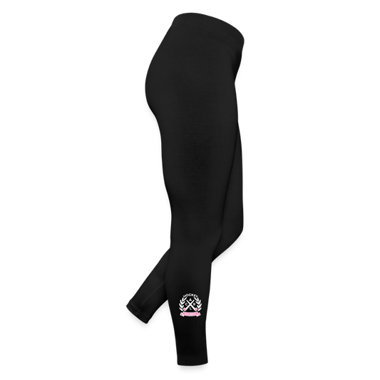 Hockeycarl Crest Leggings – Black Edition - Schwarz