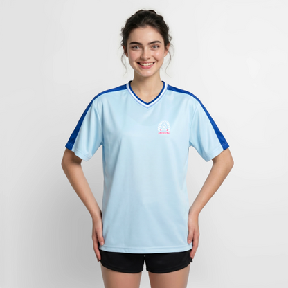 Après Hockey Society Mesh Jersey – Hellblau - Hellblau/Dunkelblau