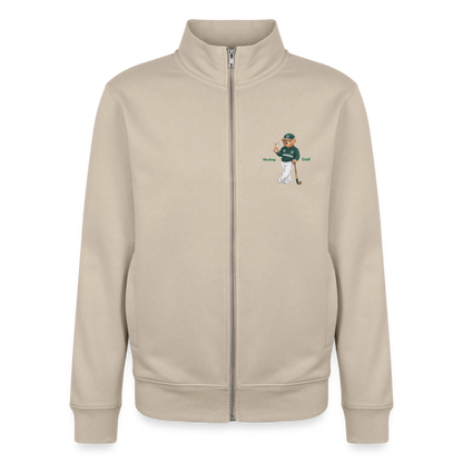 Hockeybear Zip Sweatshirt - desert dust