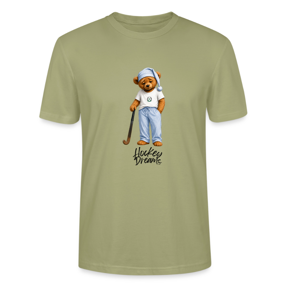 "Hockey Dreams" T-Shirt – Offizielles Schlafshirt - Nebelgrün