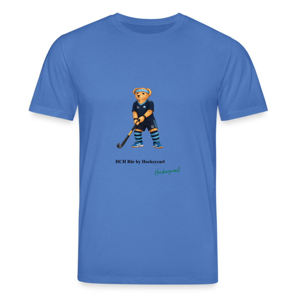Hockey-Club Bad Homburg Bär - Organic Shirt - Achtsames Blau