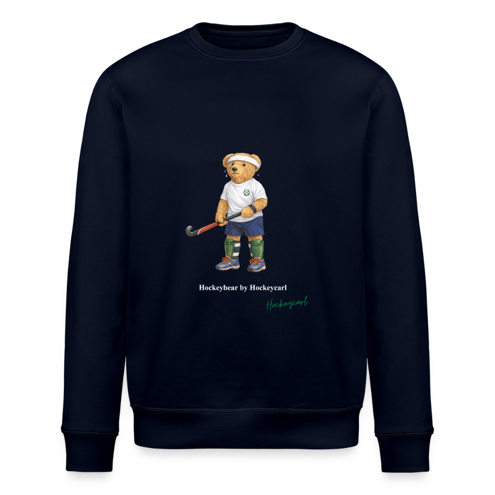 Hockeybear Organic Unisex Sweater - Navy