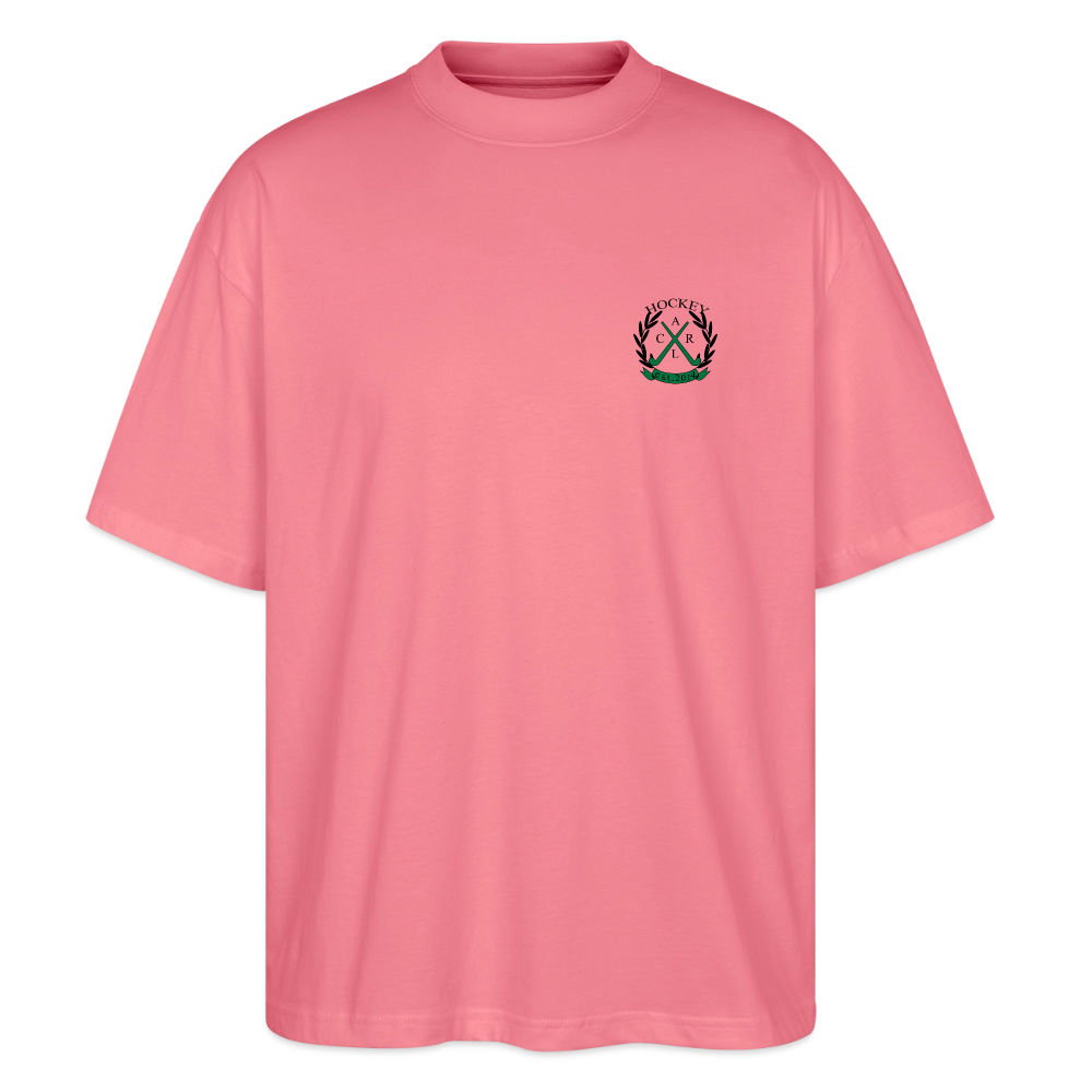 Hockeycarl „Need Hockey“ Oversized T-Shirt – Natural - Pink 
