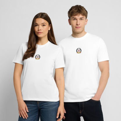 "Deutschland Hockey Fan" T-Shirt – Unisex Bio-T-Shirt - Weiß