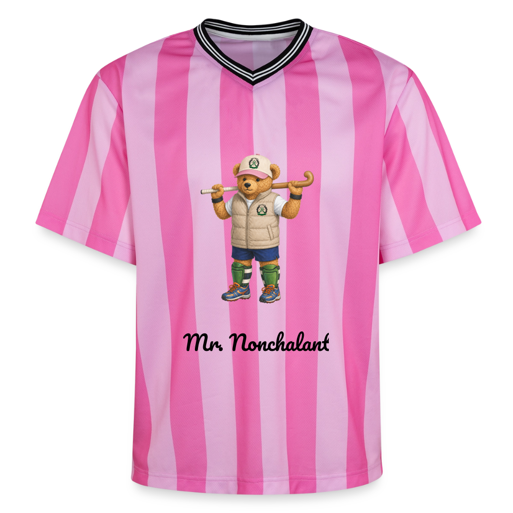 Hockeycarl Mr. Nonchalant Jersey - Rosa/Rosa Streifen