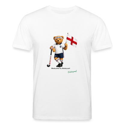 Hockeybear England – WM Fanshirt | Hockeycarl - Weiß