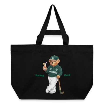 Hockeybear Recycled Canvas Bag – Black - Schwarz